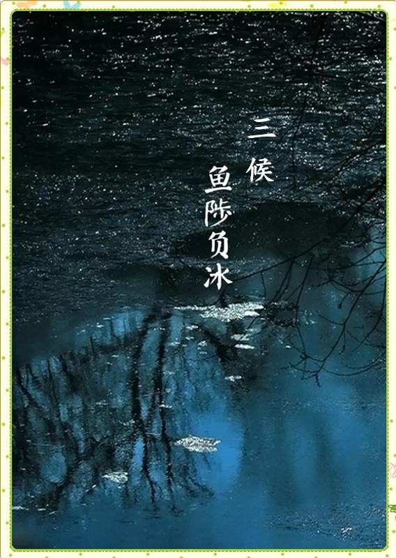 鱼陟负冰_水不冰是谓阴负_鱼陟负冰之起色
