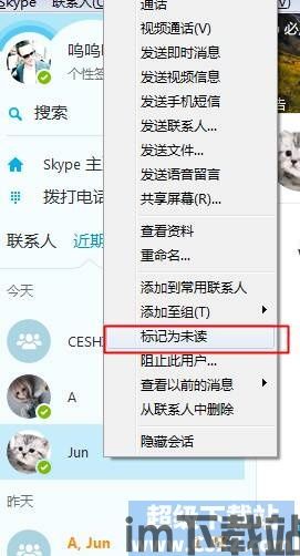skype里面的记录,回顾难忘的交流瞬间(图2)